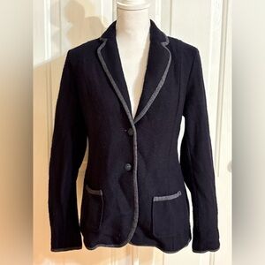 Brooks Brothers Wool Blend Blazer with Gray Trim size Medium *